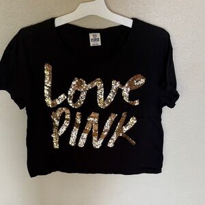 Victoria's Secret PINK Classic Black Top